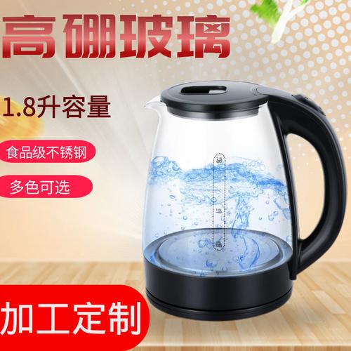 工厂直销 跨境玻璃电水壶，定制品味的家用烧水新选择